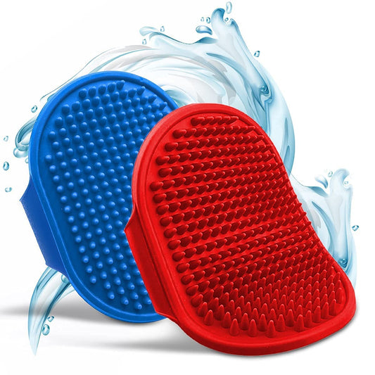 Soft Rubber Shampoo Brush for Kids' Scalp Massage