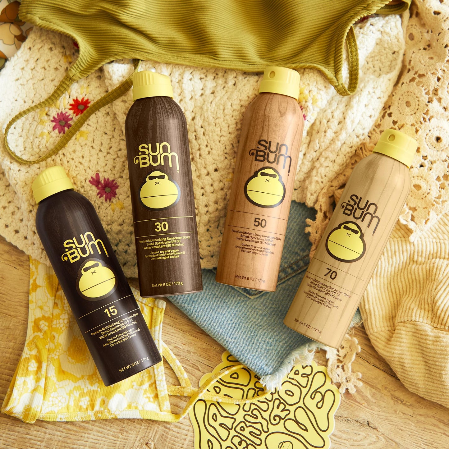 Sun Bum Original SPF 30 Sunscreen Body Spray - Broad Spectrum Moisturizing Sunscreen with Vitamin E
